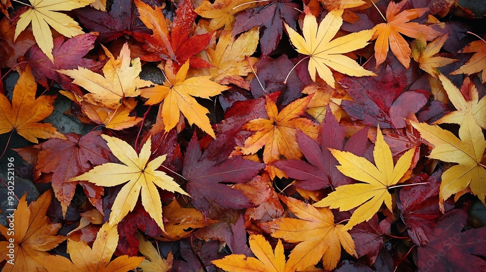 Autumnal Leaves: A Tapestry of Reds, Yellows, and Oranges Autumnal Leaves: A Tapestry of Reds, Yellows, and Oranges