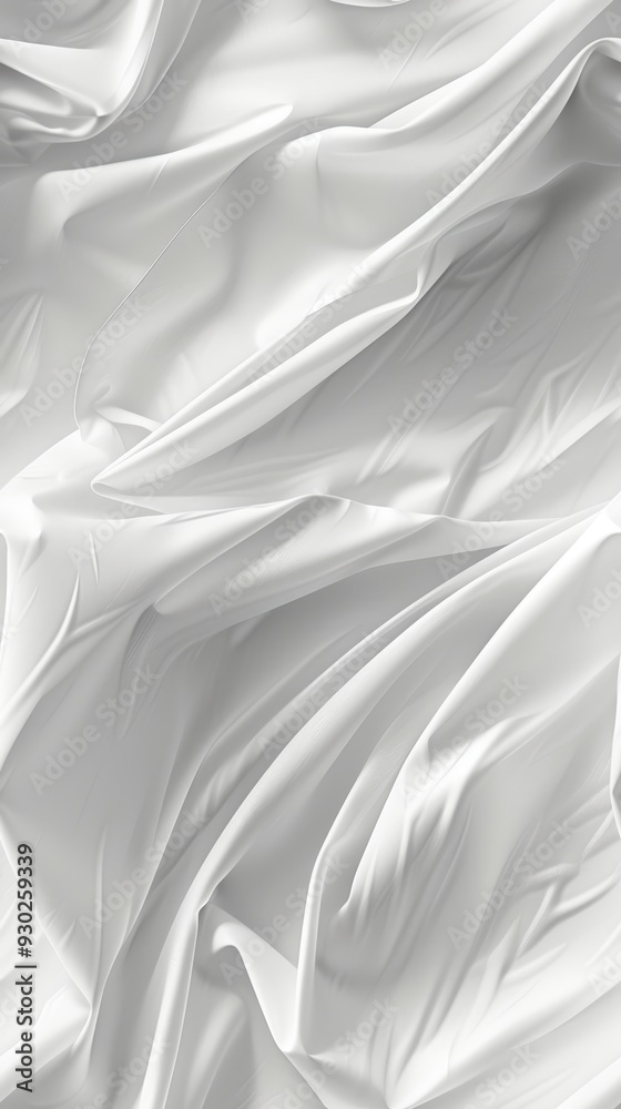 Naklejka premium White fabric texture