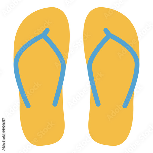 flip flop sandal icon