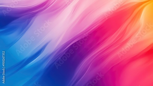 Wallpaper Mural abstract colorful gradient background for design as banner, ads, and presentation concept, ai Torontodigital.ca
