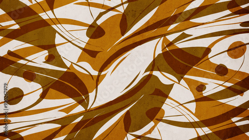Abstract background in vintage style. Stylized old with grain. For use in graphics, for printing on wall decorations.