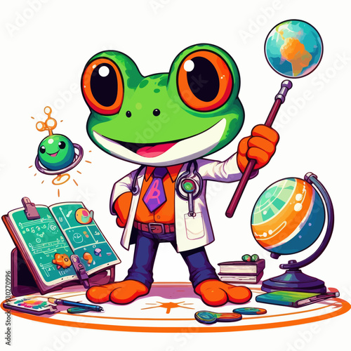 frog-with class vector 