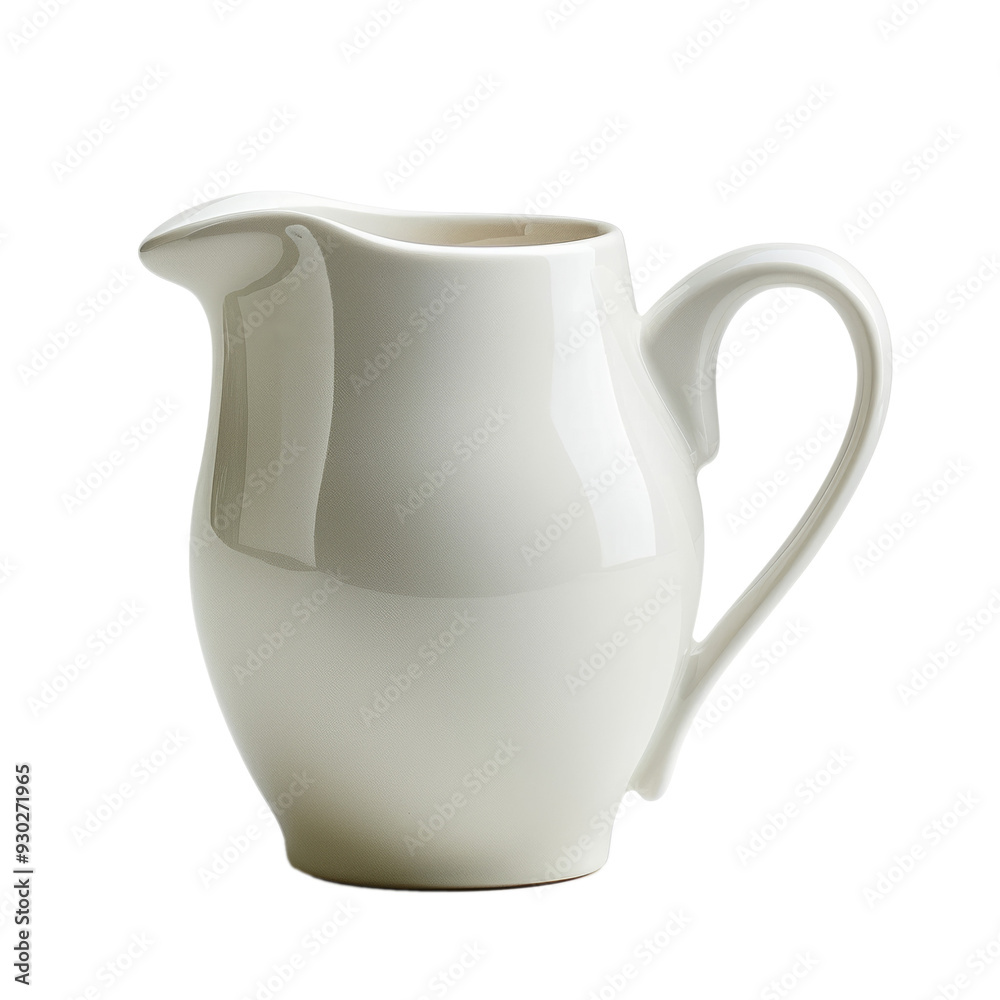 A creamer container isolated on a transparent background A creamer container isolated on a transparent background