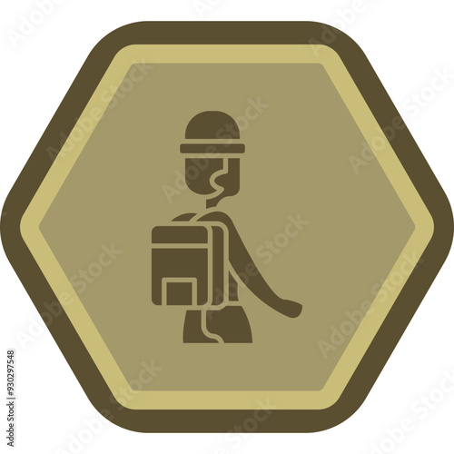 Tourist Icon Design