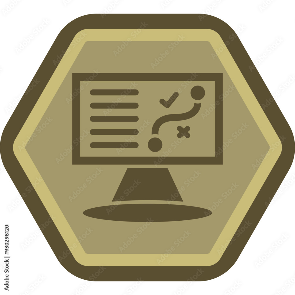Strategic Planning Icon Design Strategic Planning Icon Design