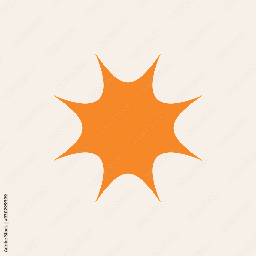 Mid Century Modern 50s Starburst Stars Mid Century Modern 50s Starburst Stars