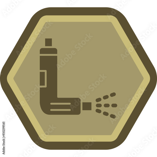 Inhaler Icon Design
