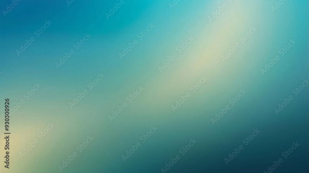 Smooth Gradient from Blue and Teal to Light Cream in a Calming Transition Smooth Gradient from Blue and Teal to Light Cream in a Calming Transition