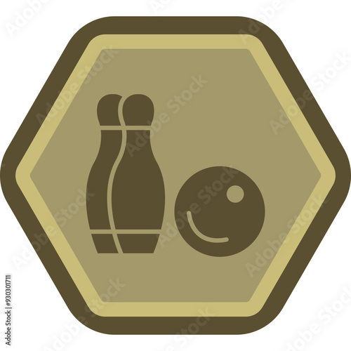 Bowling Icon Design