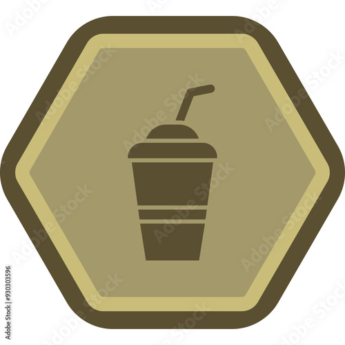 Milkshake Icon Design