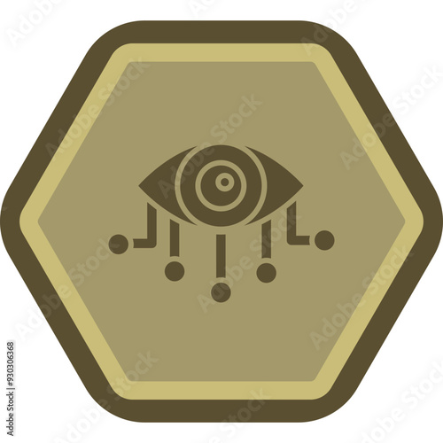 Bionic Eye Icon Design
