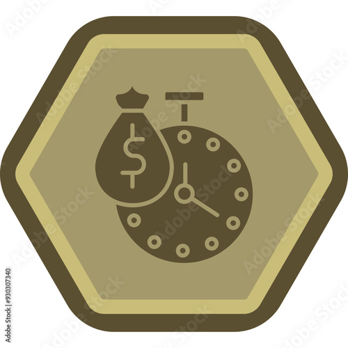 Payment Time Icon Design