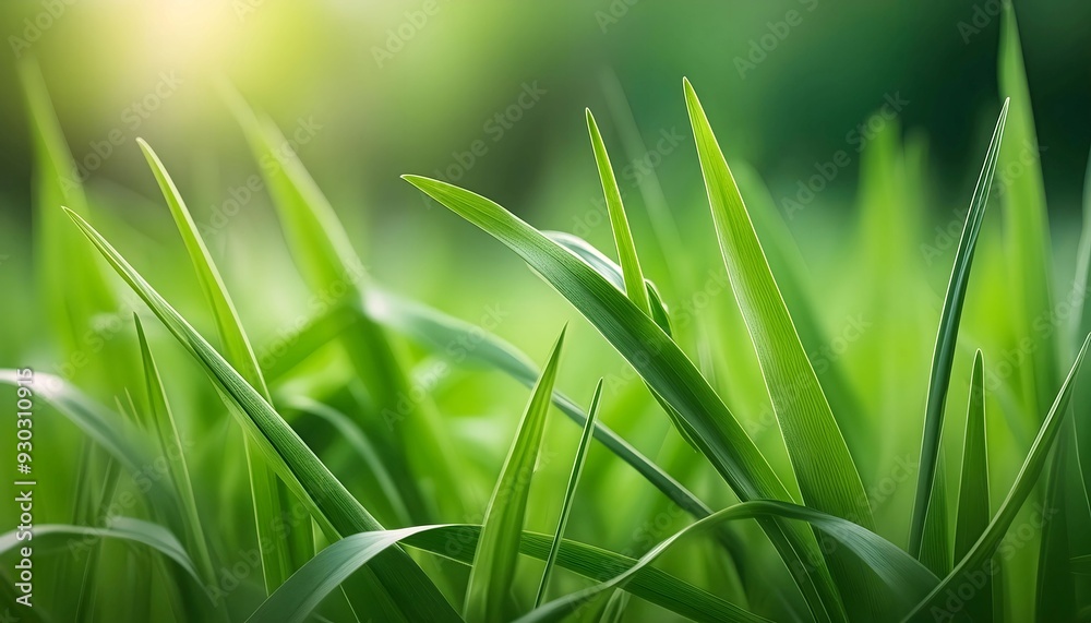 Close Up of Grass Field in Background Close Up of Grass Field in Background