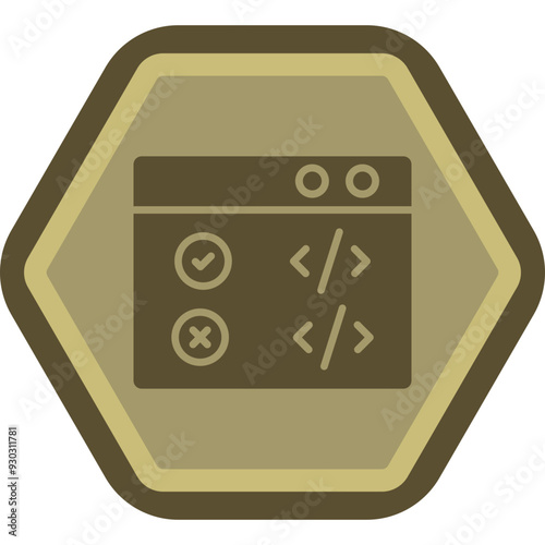 Correction Icon Design