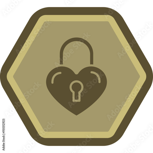 Heat Lock Icon Design