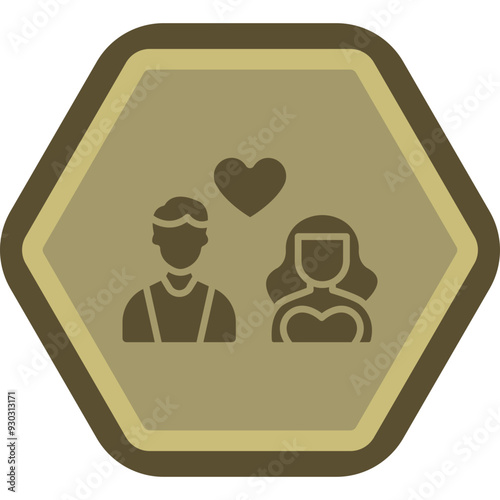 Couple Icon Design