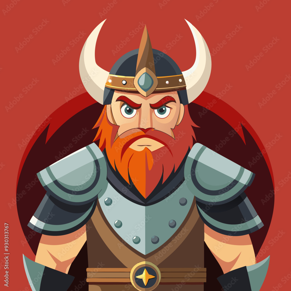 cartoon vector illustration of viking cartoon vector illustration of viking