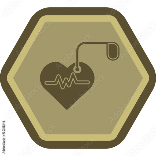 Pacemaker Vector Icon Design