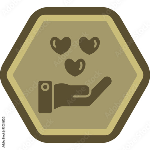 Loving Vector Icon Design