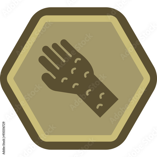 Skin Rash Vector Icon Design