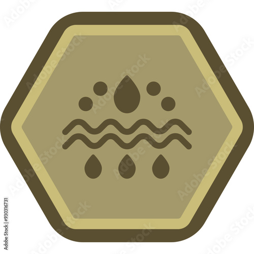 Moisturizing Vector Icon Design
