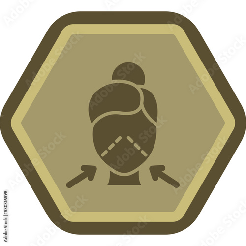 Lifting Vector Icon Design