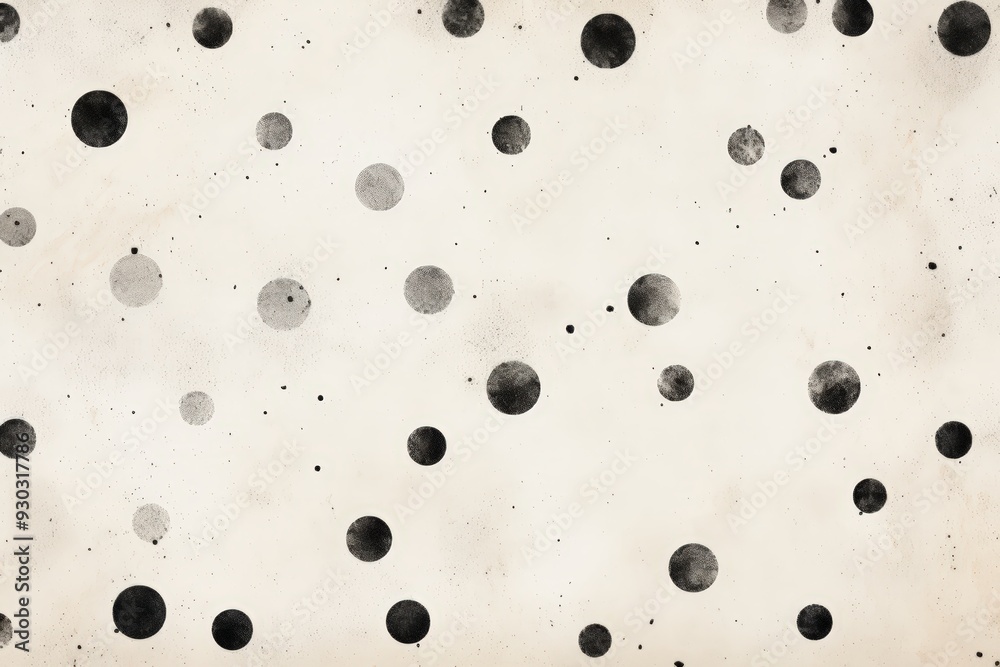 Black and white dots Black and white dots