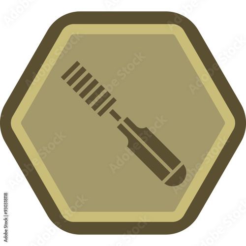 Chisel Vector Icon Design