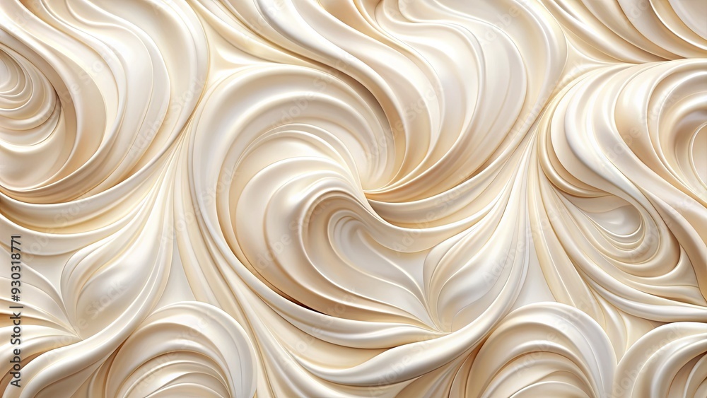 Soft, creamy swirls of pale beige and white hues blend seamlessly together, creating a calming and sophisticated abstract background with a luxurious feel. Soft, creamy swirls of pale beige and white hues blend seamlessly together, creating a calming and sophisticated abstract background with a luxurious feel.