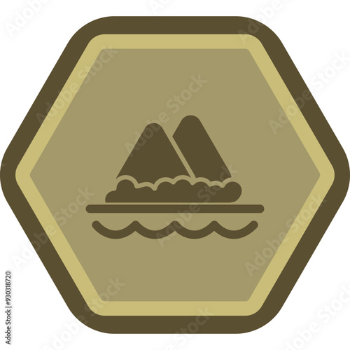 Cove Vector Icon Design