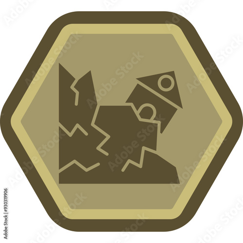 Landslide Icon Design