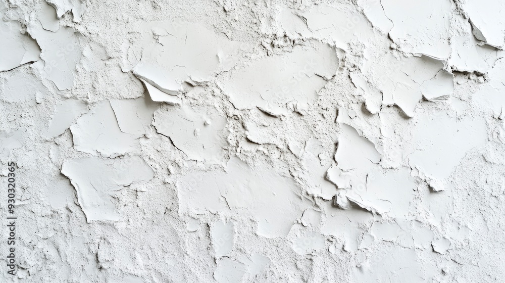 Obraz premium Abstract Wide Angle Background. Wall building Close up. Rough Surface plaster Texture With Copy Space for design , ai