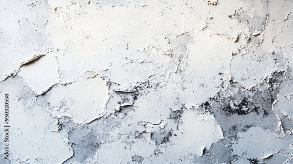 Fototapeta premium Abstract Wide Angle Background. Wall building Close up. Rough Surface plaster Texture With Copy Space for design , ai