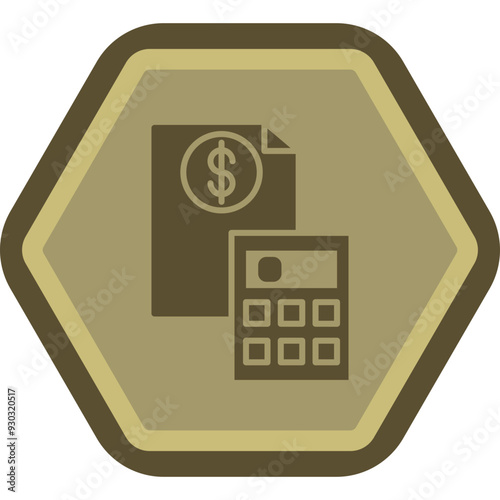 Accounting Icon Design