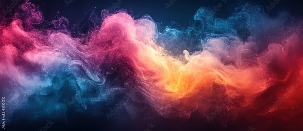 Vibrant Abstract Background with Red and Teal Smoke, High-Contrast Colorful Composition in a Dynamic and Ethereal Style Vibrant Abstract Background with Red and Teal Smoke, High-Contrast Colorful Composition in a Dynamic and Ethereal Style
