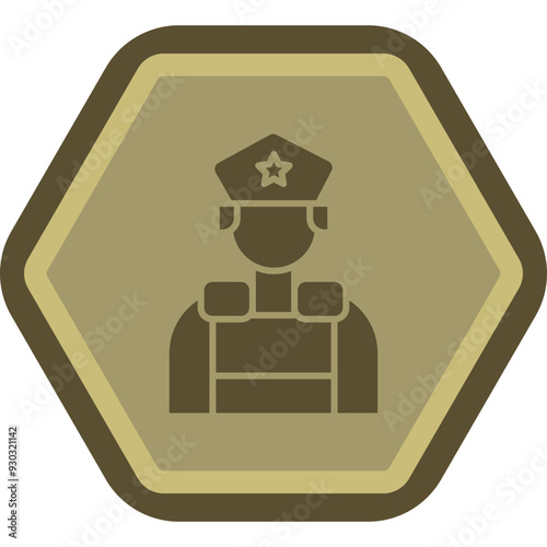 Riot Police Icon Design