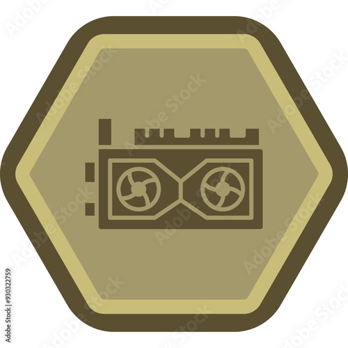 Graphic Card Icon Design