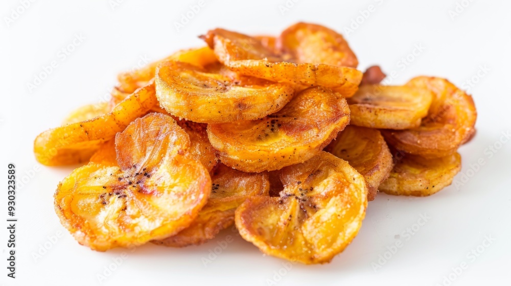 banana chips product photo isolated white background banana chips product photo isolated white background