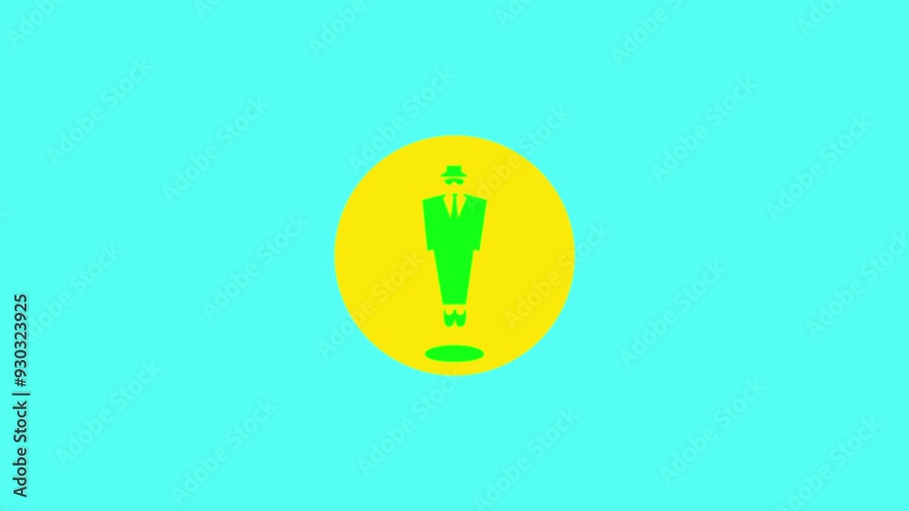 Icon animation of people in circles Icon animation of people in circles
