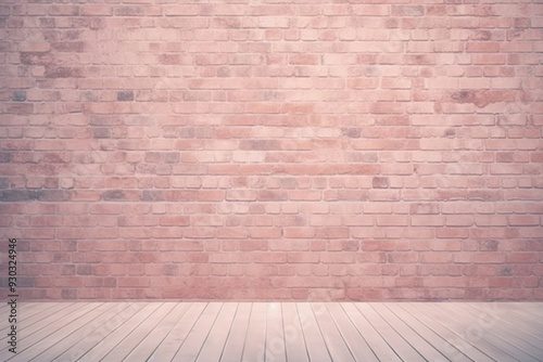 A blank poster on a brick wall architecture backgrounds building.