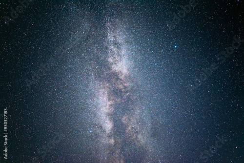 Obraz na płótnie Milky Way Galaxy. Night sky photo. w salonie