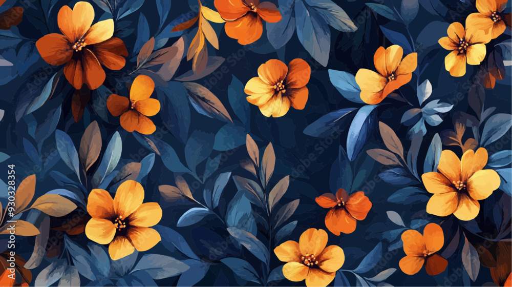 seamless floral pattern seamless floral pattern