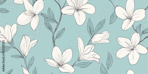 seamless floral pattern	
