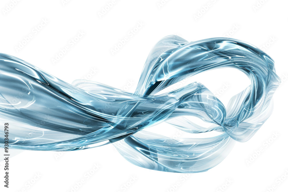 A blue wave with a white background A blue wave with a white background