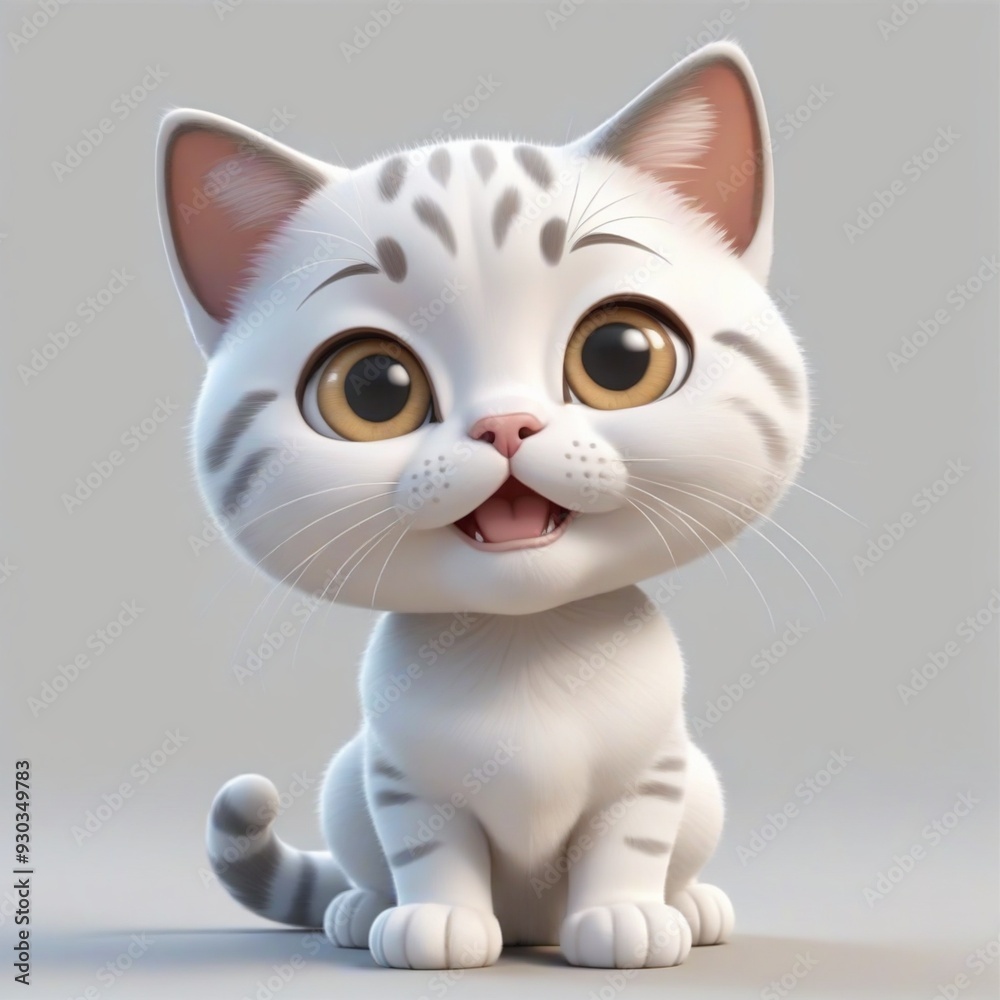 Fototapeta premium Cute kitten