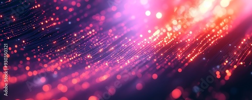 Wallpaper Mural Bright data cables transferring information, glowing technology background, Midjourney Torontodigital.ca