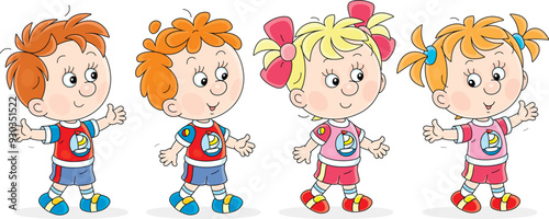 Funny little boys and girls...