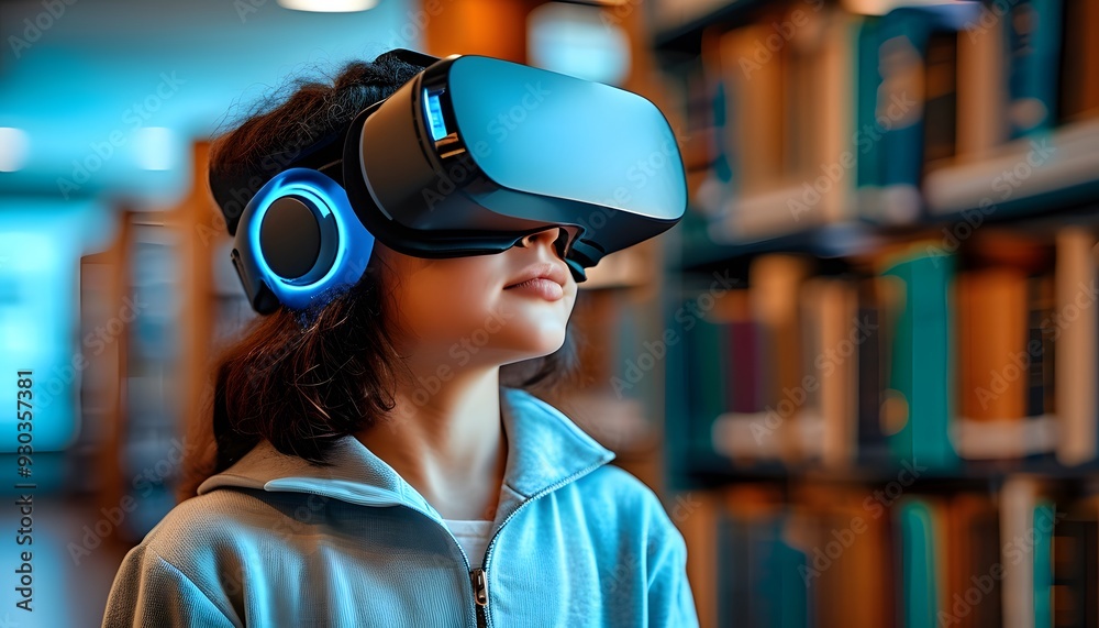 woman looking through binoculars