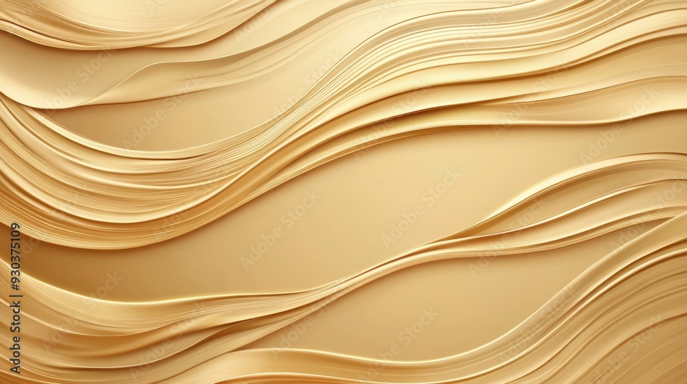 Obraz premium Luxurious Gold Vector Illustration with Intricate Line Designs and Gradient Background for Premium Product Ads