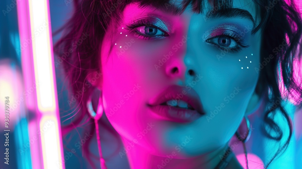 Neon Beauty Portrait Photography Neon Beauty Portrait Photography